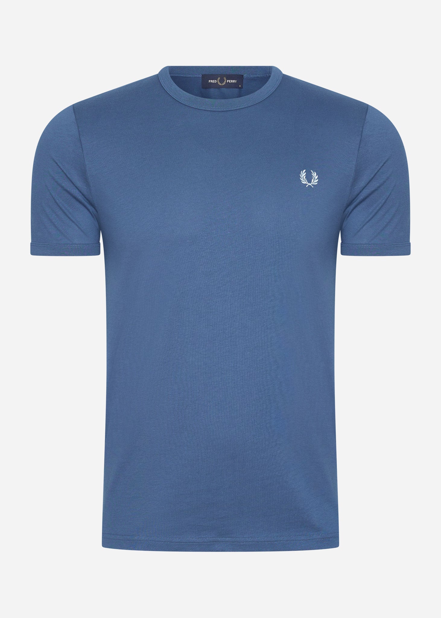 Fred Perry T-shirts  Ringer t-shirt - mdnghtbl lghice 
