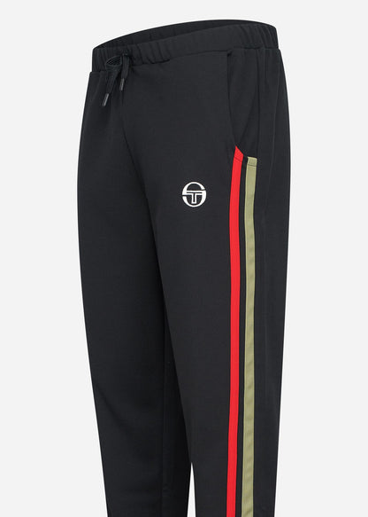 Sergio Tacchini Broeken  New damarindo pants - black loden green 