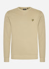 Lyle & Scott Truien  Crew neck sweatshirt - sage uniform 