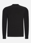 Barbour International Truien  Crawley crew neck jumper - black 