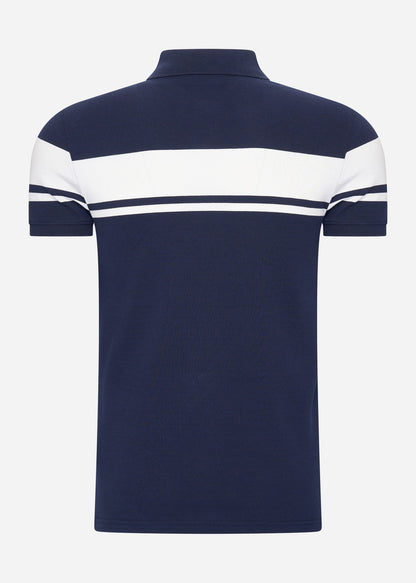 Sergio Tacchini Polo's  Young line polo - blue white 