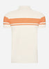 Sergio Tacchini Polo's  Young line polo - white orange 