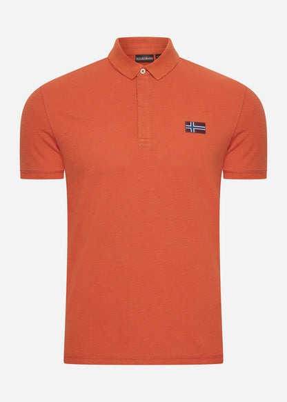 Napapijri Polo's  Ebea 2 - orange burnt 