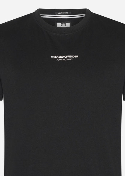 Weekend Offender T-shirts  Millergrove - black pale blush 