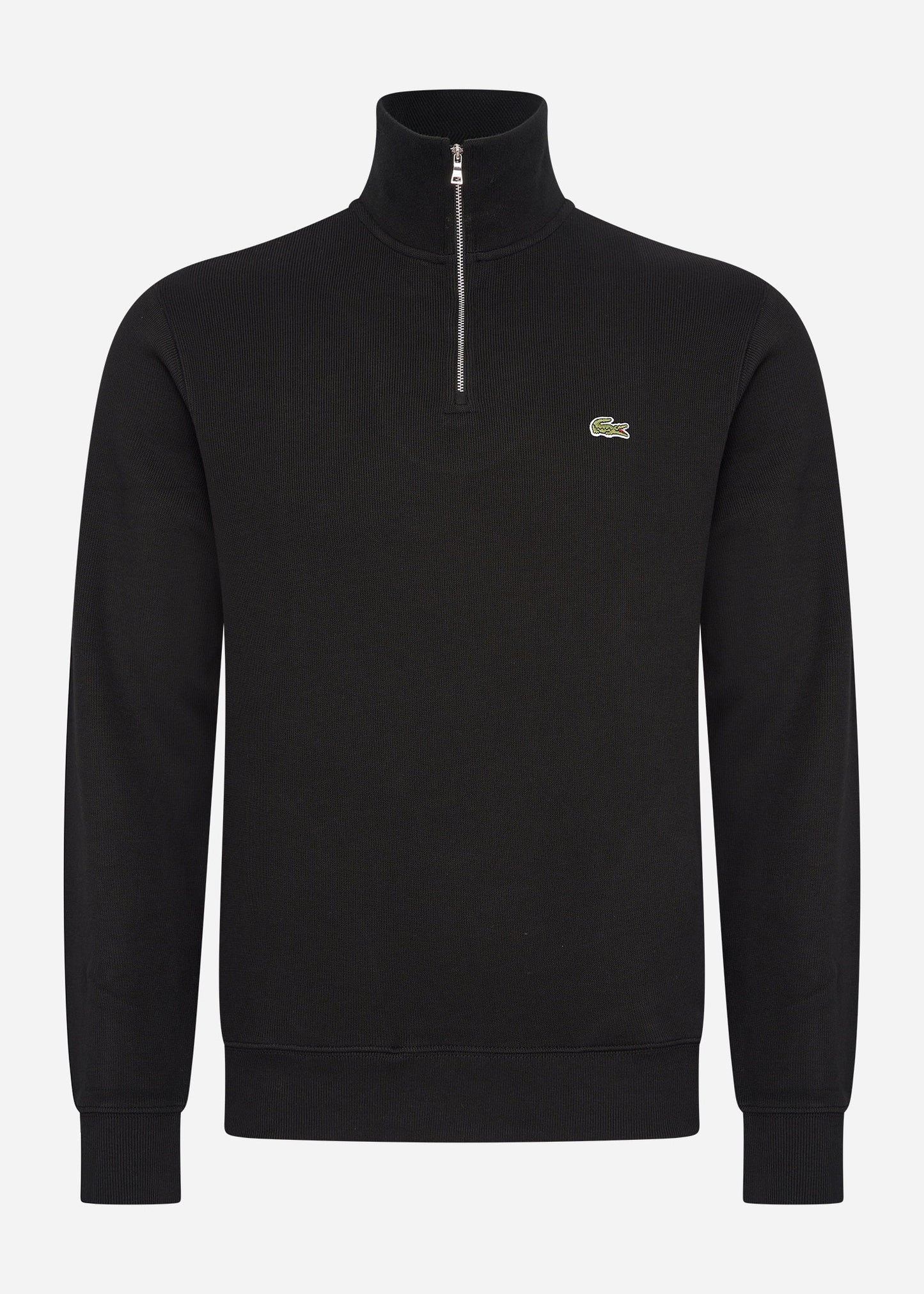 Sweater half zip - black