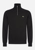 Lacoste Truien  Sweater half zip - black 