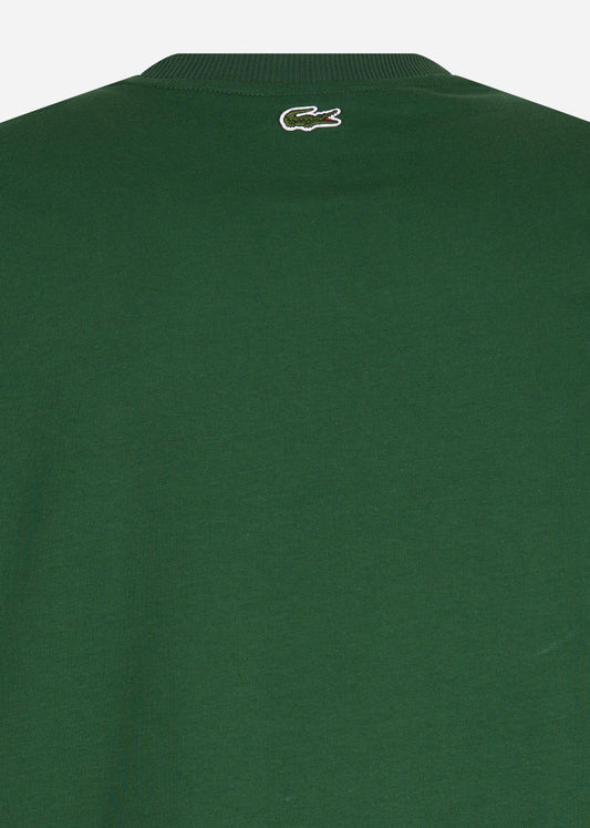 Lacoste T-shirts  Stripe t-shirt - green 