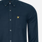 Lyle & Scott Overhemden  Plain flannel shirt - dark navy 