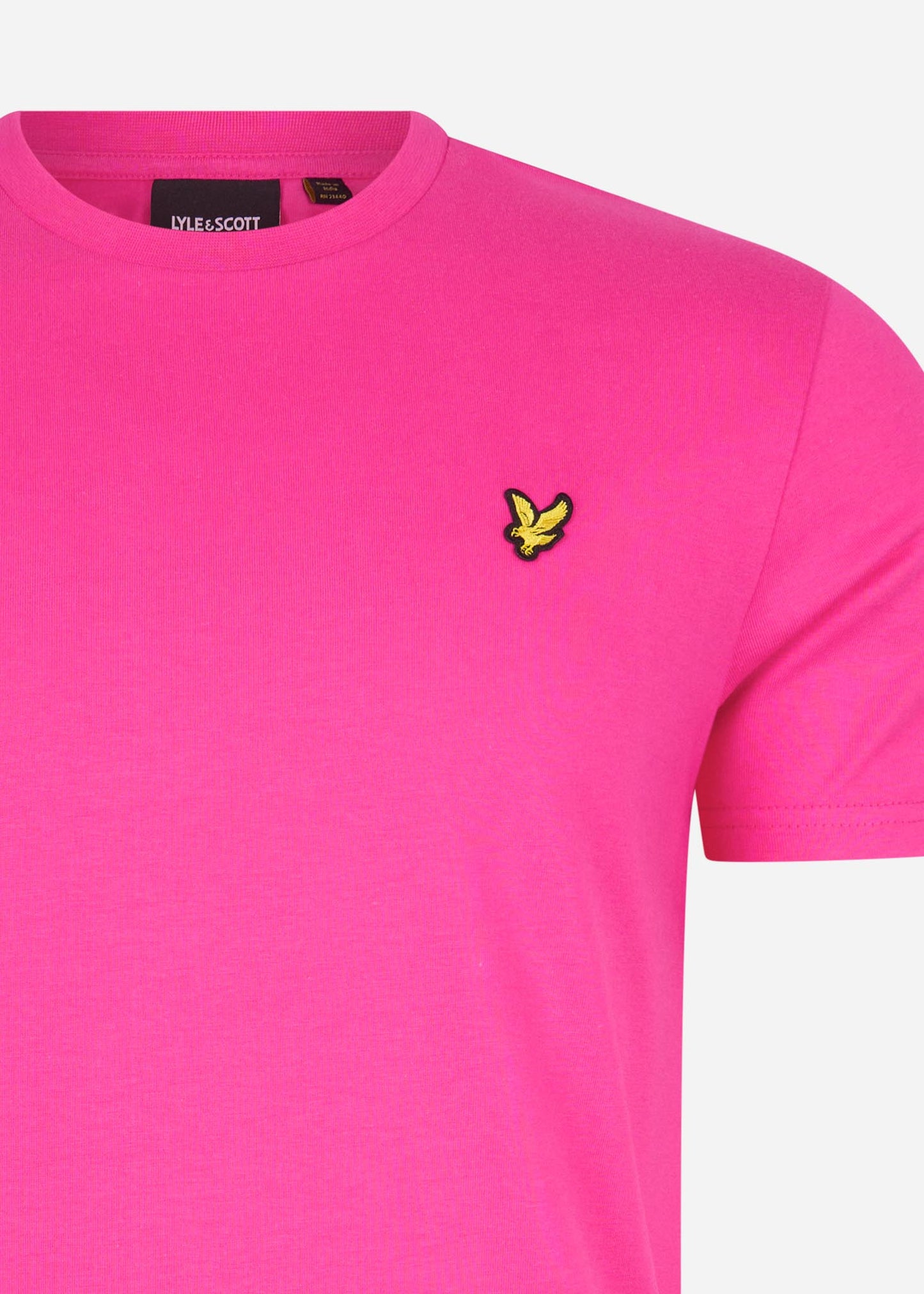 Plain t-shirt - pink scorch
