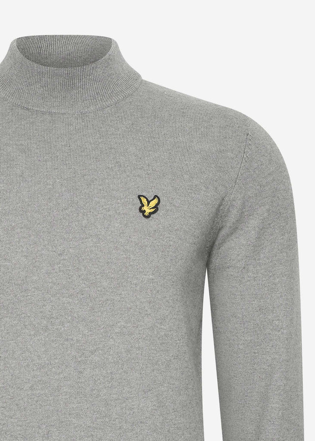 Lyle & Scott Sweaters  Roll neck jumper - mid grey marl 