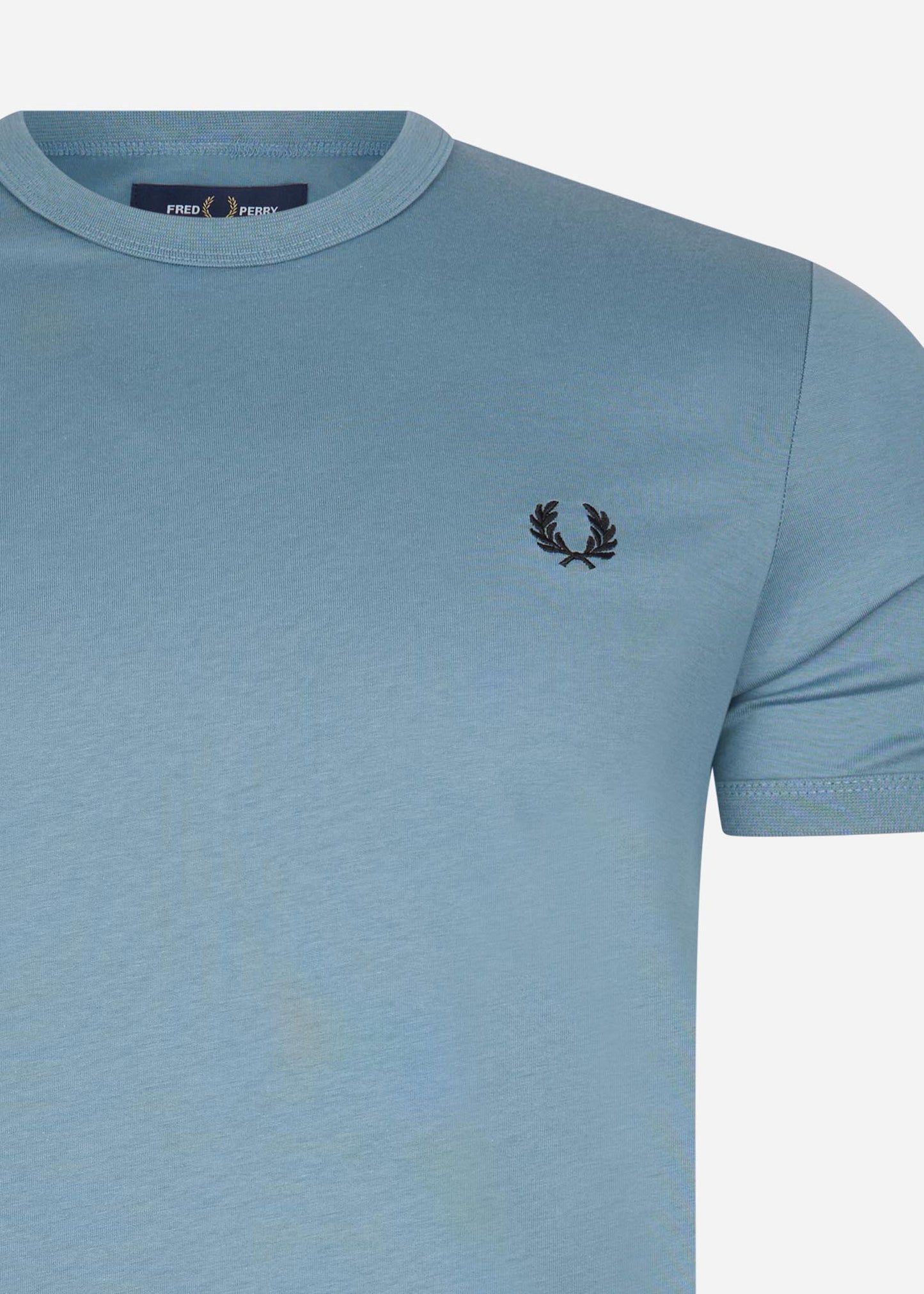 Ringer t-shirt - ash blue