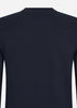 MA.Strum Truien  Chest print crew sweat - ink navy 