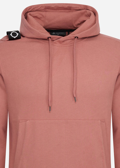 MA.Strum Hoodies  Core overhead hoody - brick dust 