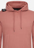 MA.Strum Hoodies  Core overhead hoody - brick dust 