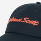 Lyle & Scott Petten  Script embroidery baseball cap - dark navy 