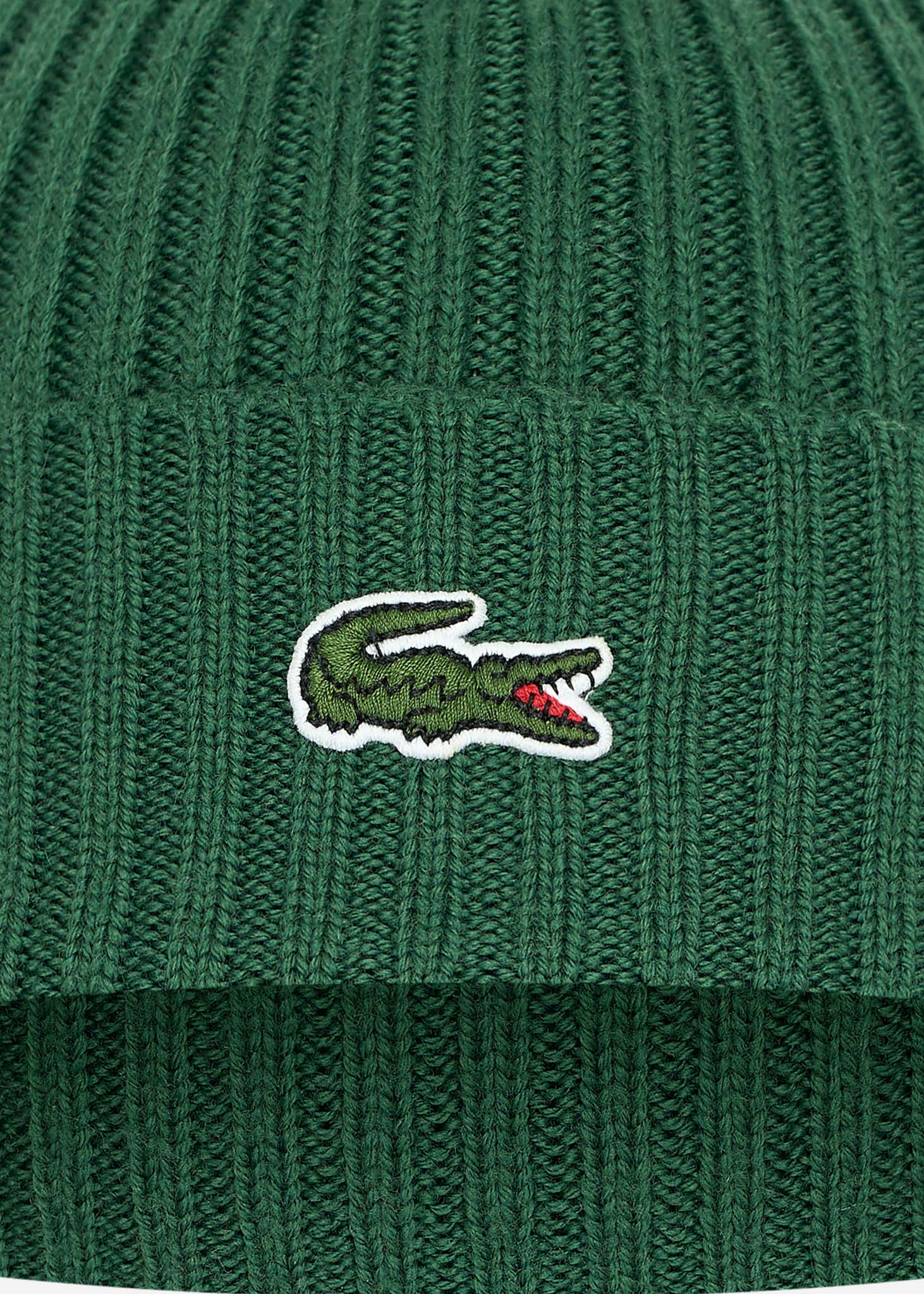 Lacoste Mutsen  Wool cap - green 