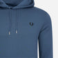 Tipped hooded sweatshirt - midnight blue