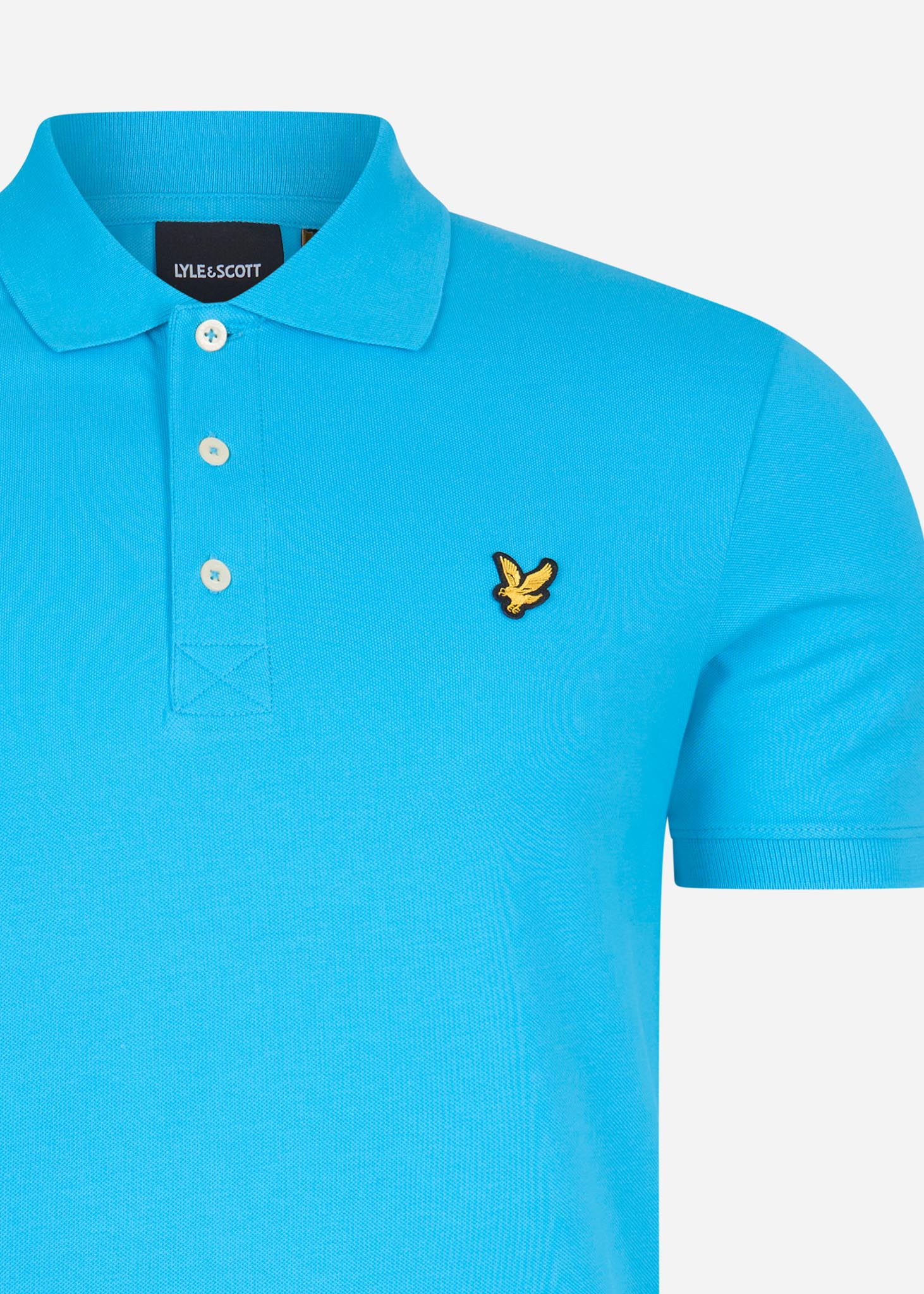 Lyle and outlet scott polo blauw