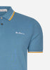 Ben Sherman Polo's  Signature polo - blue shadow 