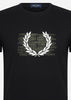 Fred Perry T-shirts  Fred perry graphic t-shirt - black 