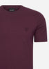 Lyle & Scott T-shirts  Tonal eagle t-shirt - burgundy 