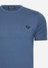 Fred Perry T-shirts  Ringer t-shirt - midnight blue 