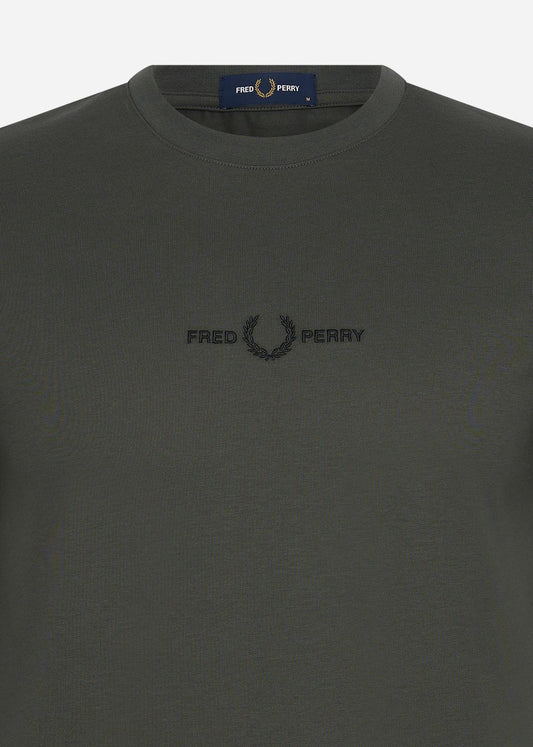 Fred Perry T-shirts  Embroidered t-shirt - field green 