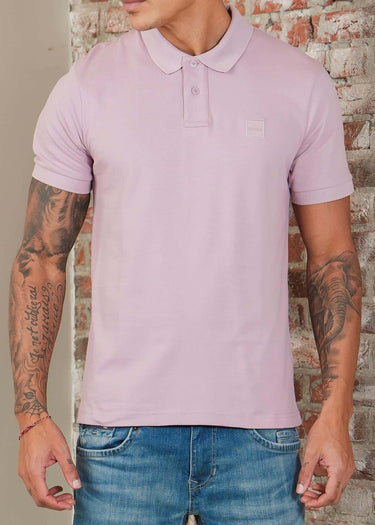 Hugo Boss Polo's Passenger - light pastel purple