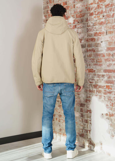 Barbour Jassen Barbour reversible kemble showerproof jacket - washed stone