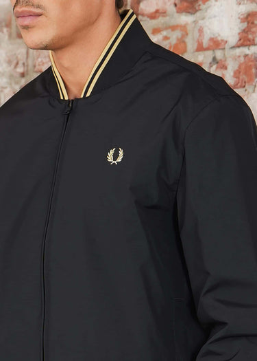 Fred Perry Jassen Brentham bomber jacket - black