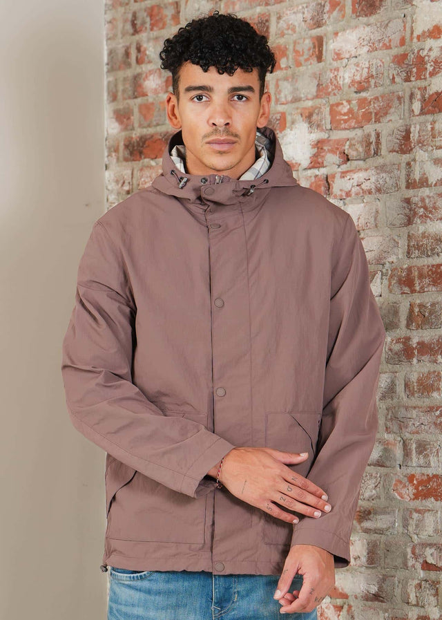 Barbour Jackets Barbour baywick showerproof jacket - peppercorn