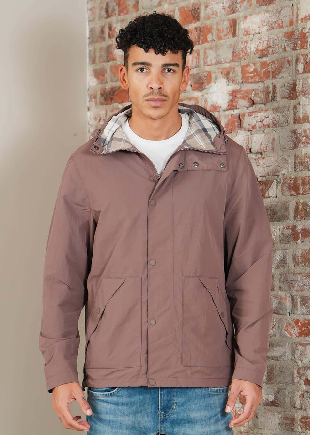 Barbour Jackets Barbour baywick showerproof jacket - peppercorn