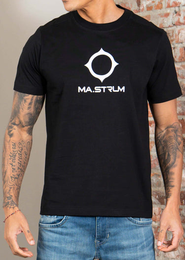 MA.Strum T-shirts Beam logo tee - jet black