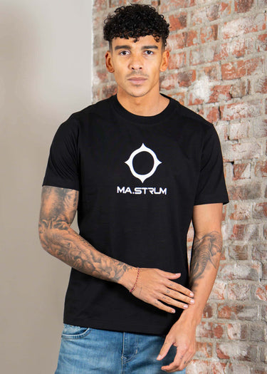 MA.Strum T-shirts Beam logo tee - jet black