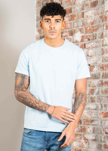 Barbour T-shirts Barbour essential sports t-shirt - pale sky