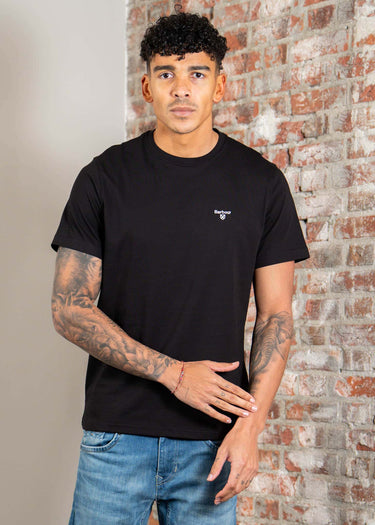 Barbour T-shirts Essential sports tee - black