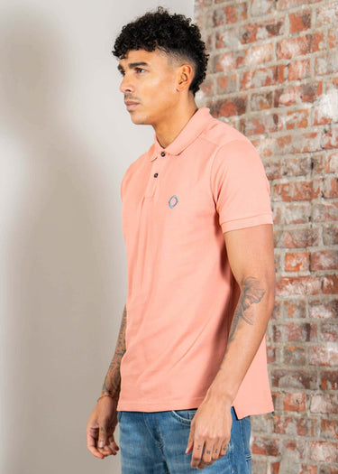 MA.Strum Polo's Mastrum pique polo - canyon clay