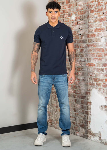 MA.Strum Polo's Mastrum pique polo - ink navy