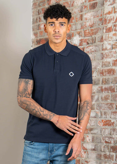 MA.Strum Polo's Mastrum pique polo - ink navy