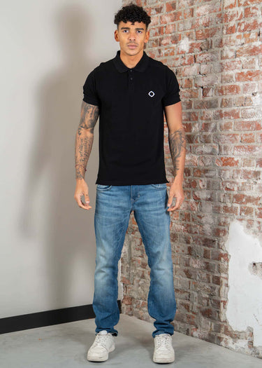 MA.Strum Polo's Mastrum pique polo - jet black