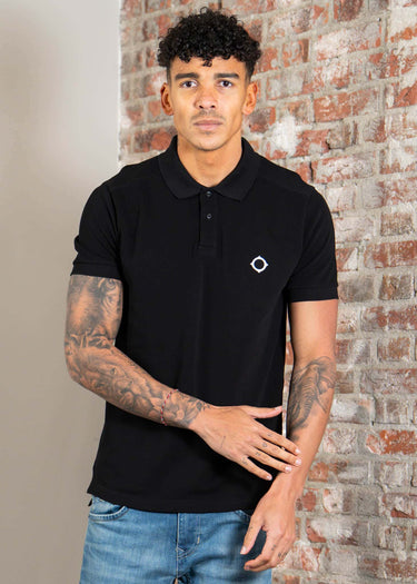 MA.Strum Polo's Mastrum pique polo - jet black