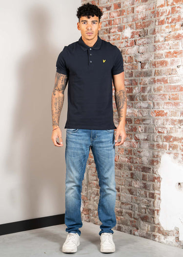 Lyle & Scott Polo's Plain polo shirt - dark navy