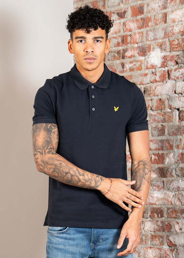 Lyle & Scott Polo's Plain polo shirt - dark navy