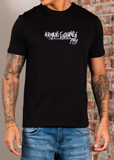 Armani Exchange T-shirts T-shirt - black