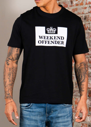 Weekend Offender T-shirts Prison - black