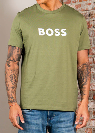 Hugo Boss T-shirts T-shirts rn - open green