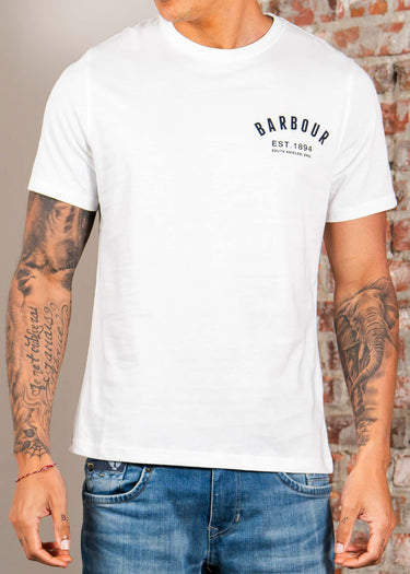 Barbour T-shirts Barbour preppy t-shirt - white