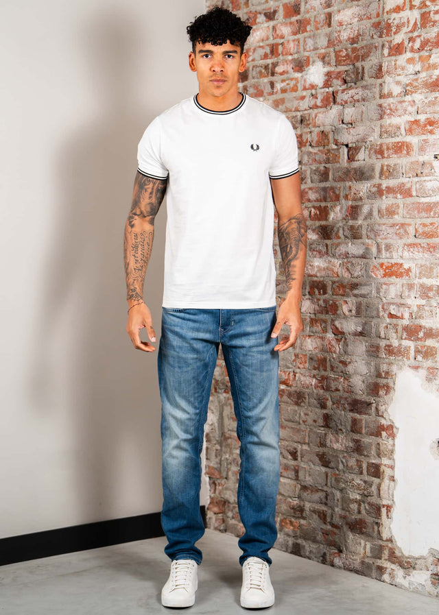 Fred Perry T-shirts Twin tipped t-shirt - white