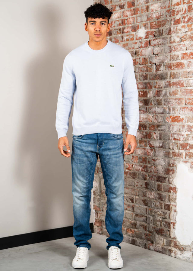 Lacoste Sweaters Regular fit crew neck sweater - phoenix blue