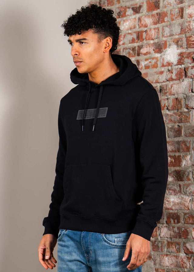 Napapijri Hoodies B box logo h 1 - black beauty